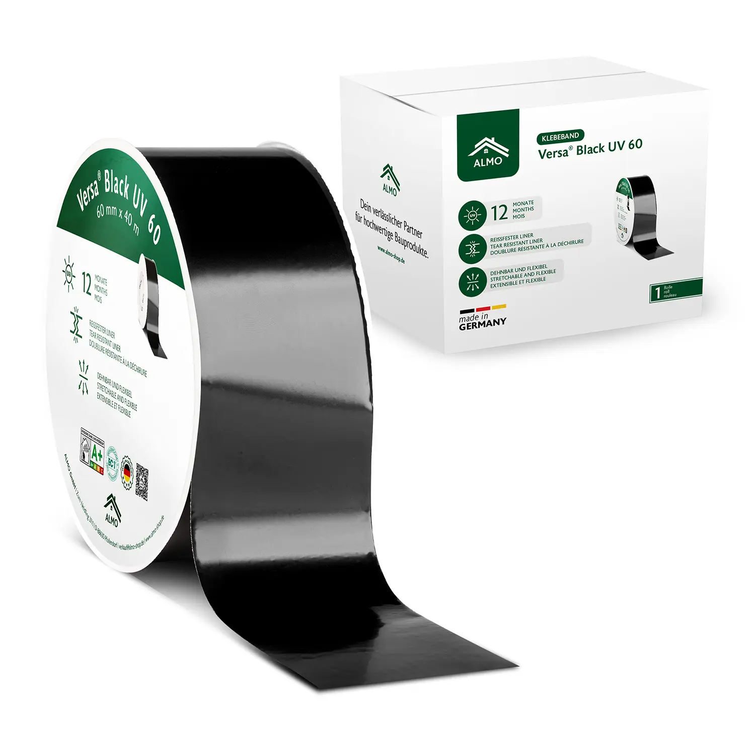 ALMO Bande d'étanchéité UV Versa® Black 60 