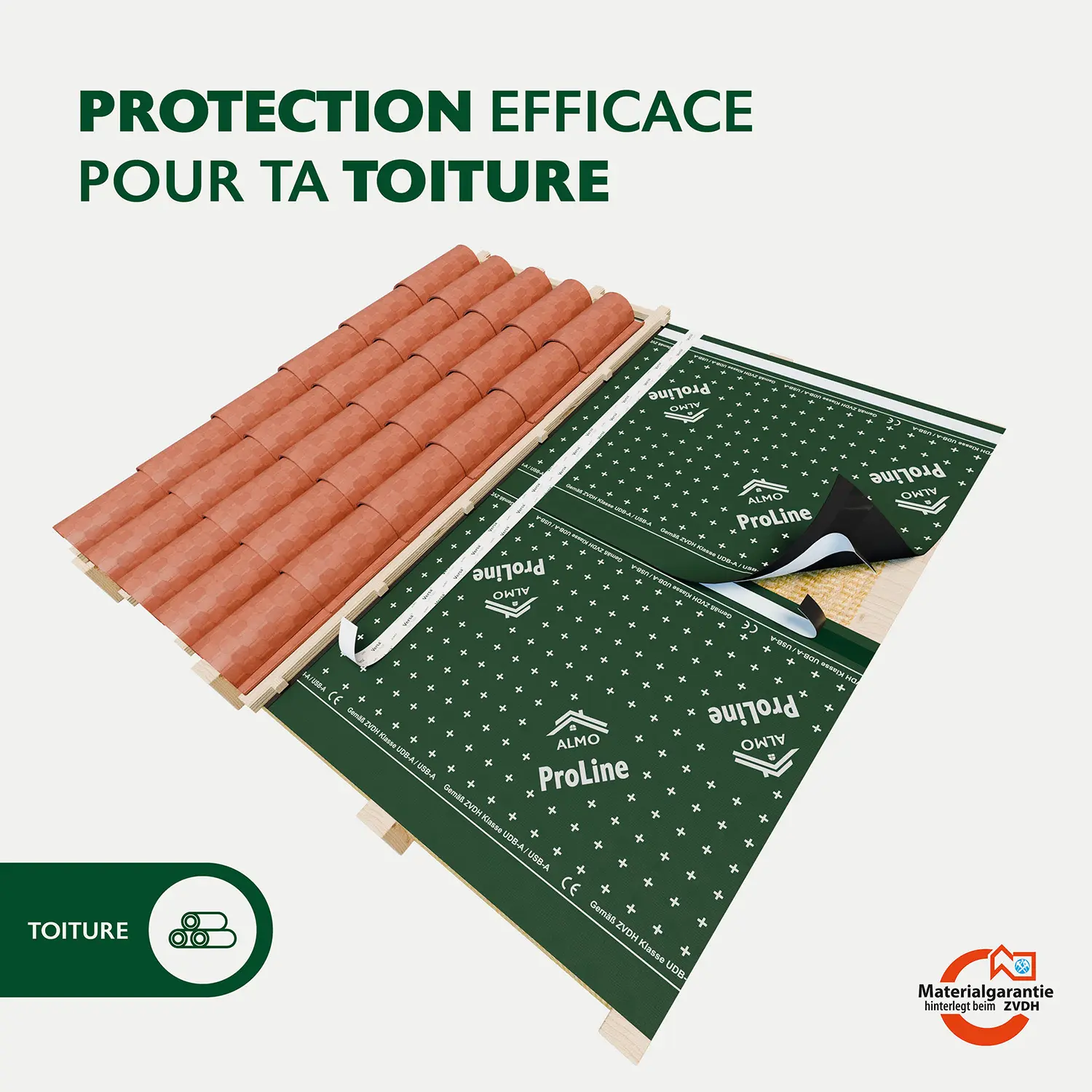 ALMO Ecran sous-toiture ProLine 220G