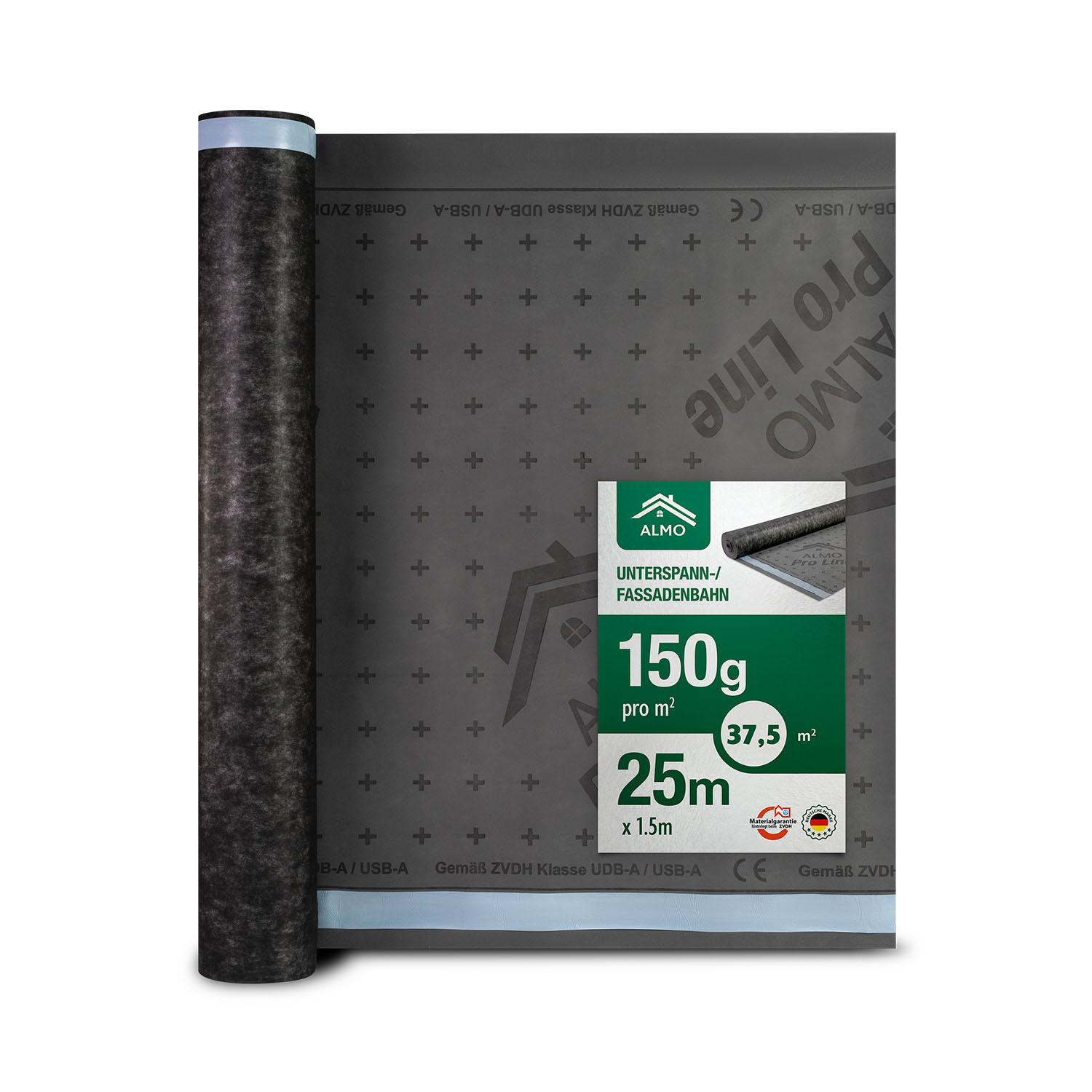 ALMO Ecran de sous-toiture et Pare pluie sous bardage ProLine 150