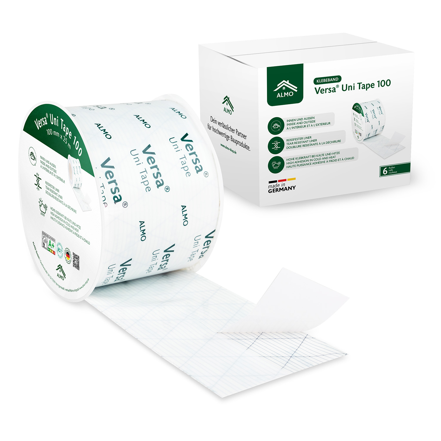 ALMO Bande d'étanchéité Versa® Uni Tape 100 50/50 